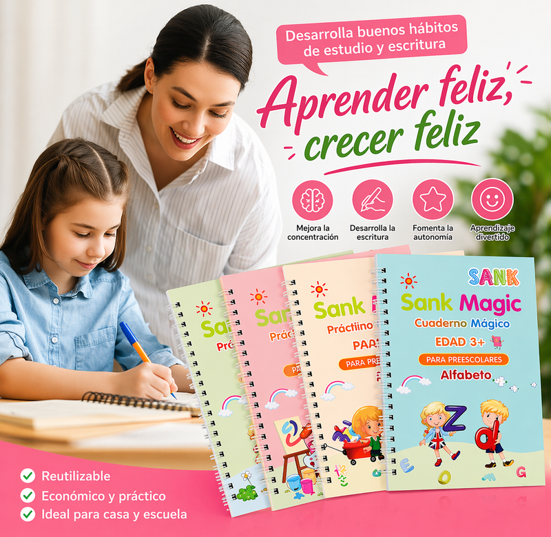 Kit Caligrafía Mágica™ + 5 Minas REGALO🎁 + 🚚 Envío Gratis
